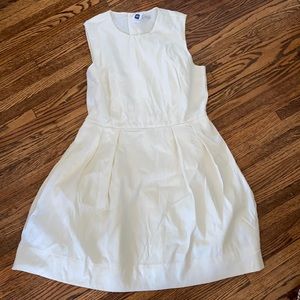 White Gap Size 12 Cream Dress BNWT
